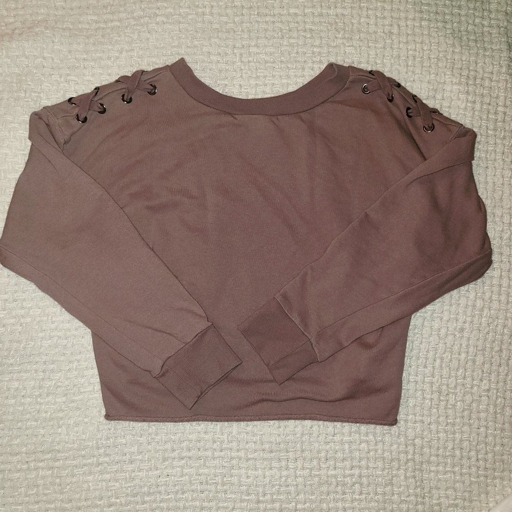 Cropped sweatshirt